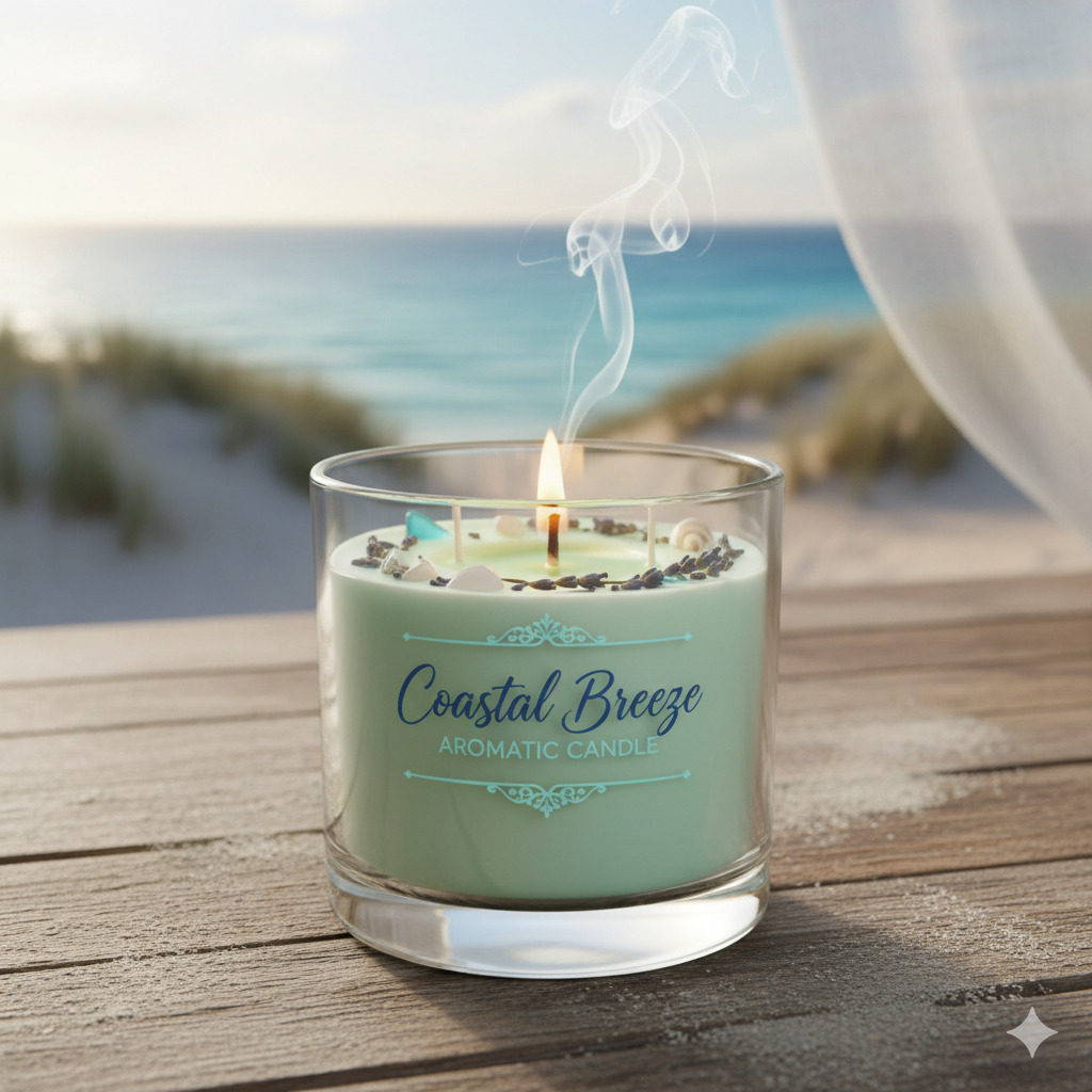 Coastal Breeze Aromatic Candle